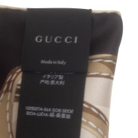 Gucci Gucci sjaal in veelkleurige zijde