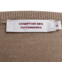 Comptoir Des Cotonniers Vest in Beige