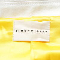 Simon Miller Blazer aus Baumwolle in Weiß