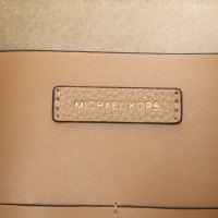 Michael Kors Tote Bag aus Leder in Beige