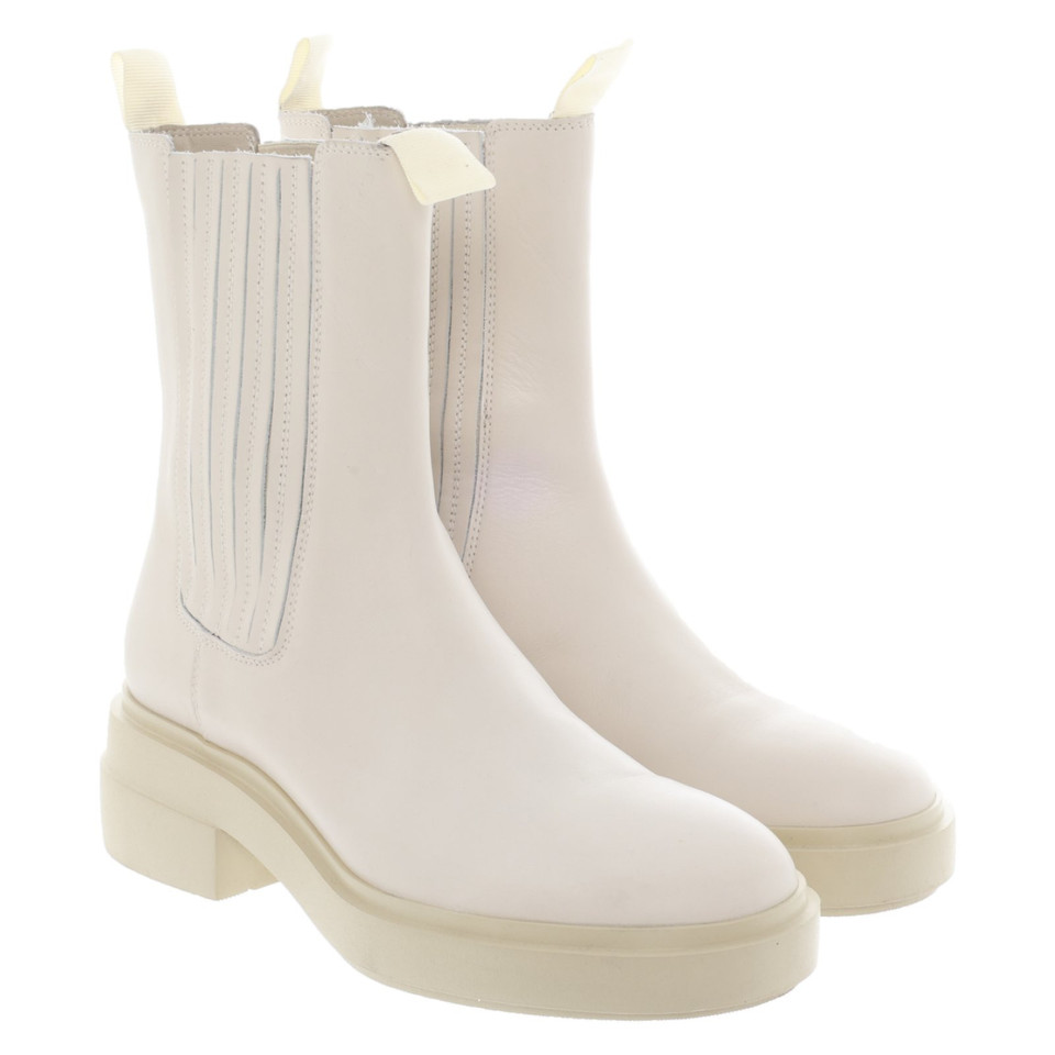 Vic Matie Ankle boots Leather in White