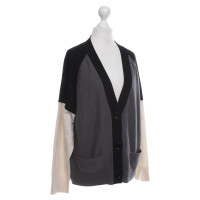 Sonia Rykiel Sweater in Gray / zwart / Beige