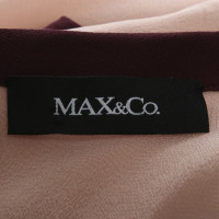 Max & Co Top en Soie en Rose/pink
