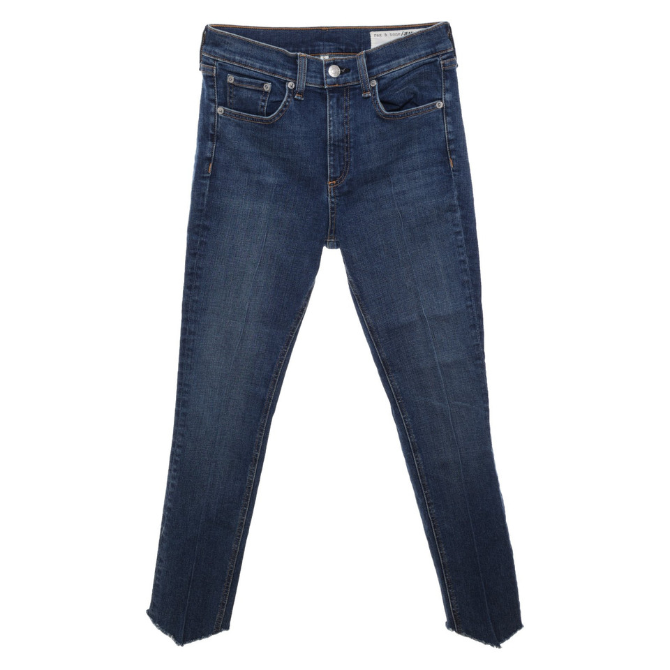 Rag & Bone Jeans in Cotone in Blu