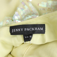 Jenny Packham Kleid aus Seide in Grün