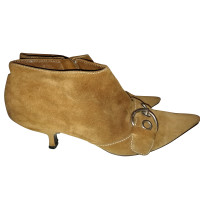 Prada Ankle boots Suede in Beige