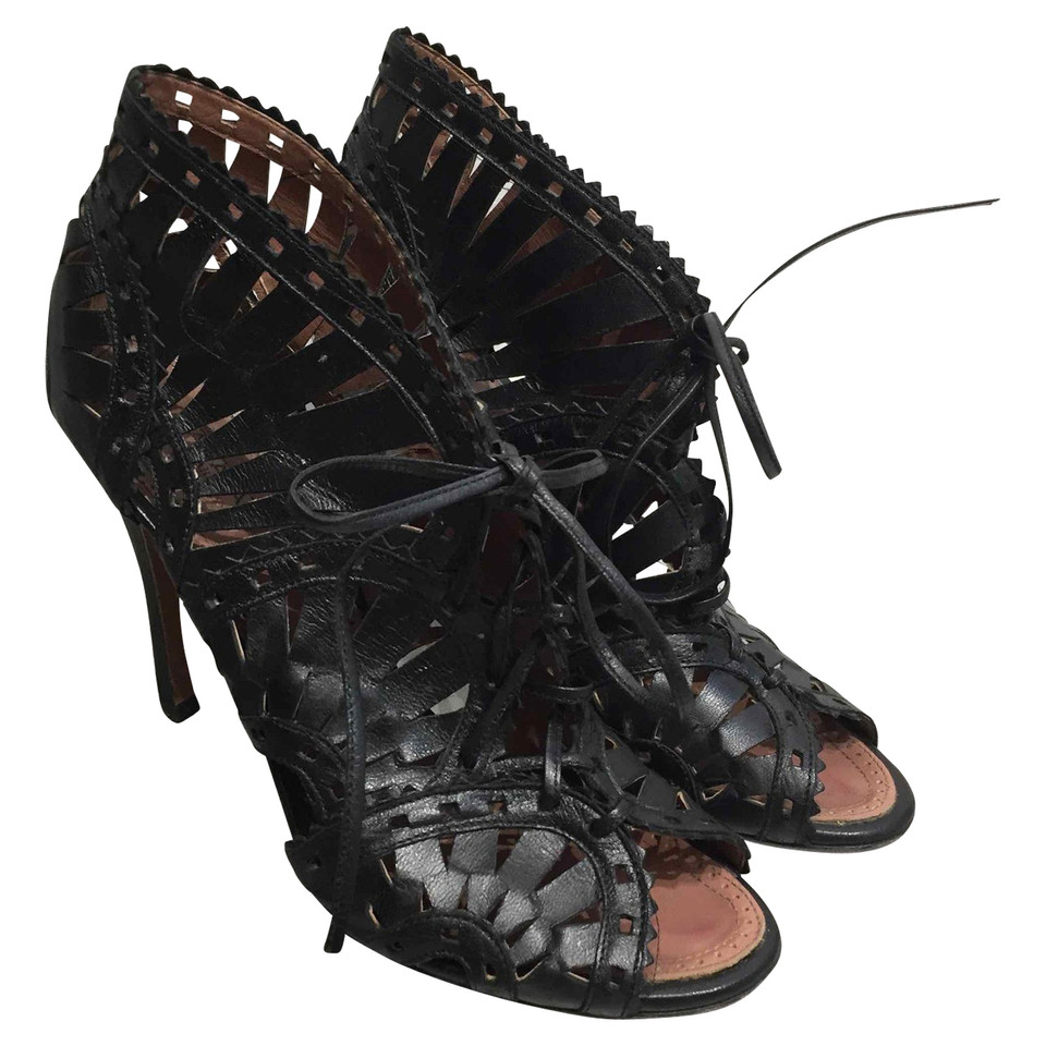 Alaïa Sandales en noir