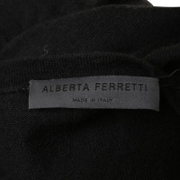 Alberta Ferretti Feinstrickpullover mit Drapierung