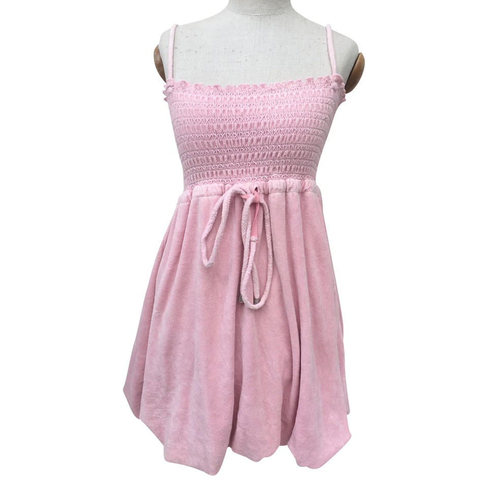 Juicy Couture Kleid aus Baumwolle in Rosa / Pink