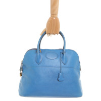 Hermès Bolide Bag en Cuir en Bleu