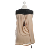 Ann Demeulemeester Top in Beige