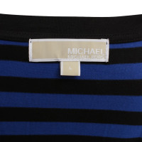 Michael Kors Gestreept overhemd in blauw / zwart