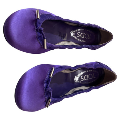 Tod's Slippers/Ballerina's in Violet