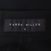 Karen Millen Kleid mit Kunstlederbesatz