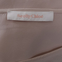 See By Chloé Seidenbluse in Nude