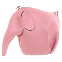 Loewe Shoulder bag Leather in Pink