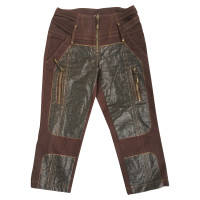 Sportalm Trousers Leather in Brown