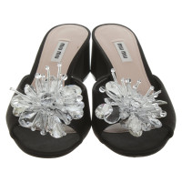 Miu Miu Pumps/Peeptoes in Zwart