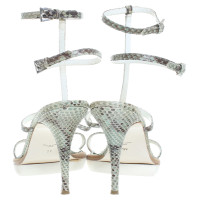 Walter Steiger Sandals made of reptile leather