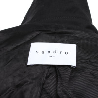 Sandro Coat in black