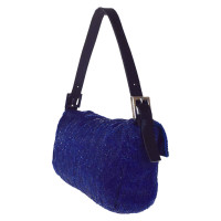 Fendi Baguette Bag Micro in Blau