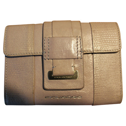 Piquadro Bag/Purse Leather in Taupe