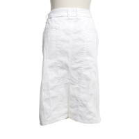 René Lezard Skirt in White