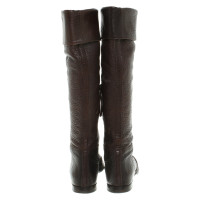 Miu Miu Boots in dark brown