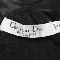 Christian Dior Gebreide top in donkergrijs
