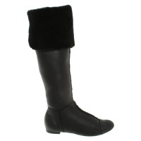 Agl Boots Leather in Black