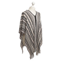 Missoni Poncho with pattern