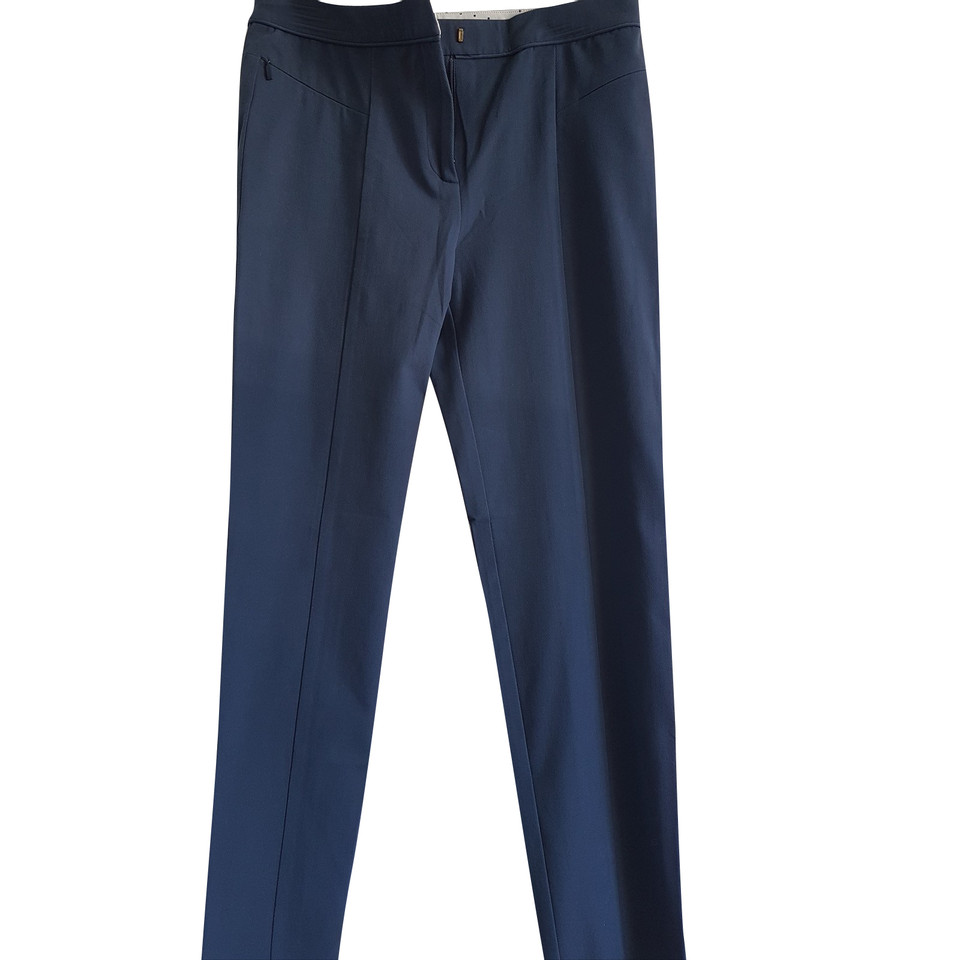 Hugo Boss Trousers Cotton in Blue