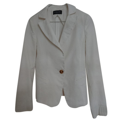 Patrizia Pepe Jacket/Coat Cotton in White