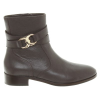 Tory Burch Flat leather ankle boots