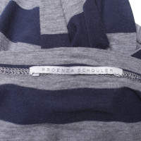 Proenza Schouler T-shirt in blauw / grijs