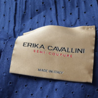 Erika Cavallini Rock aus Baumwolle in Blau