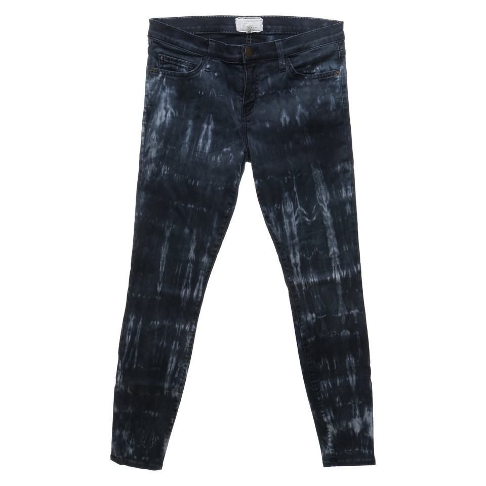 Current Elliott Jeans met batikpatroon