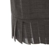 Akris Skirt Wool in Brown