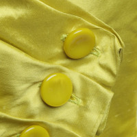Armani Collezioni Seiden-Blazer in Gelb