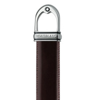 Mont Blanc Belt Leather in Brown