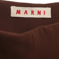 Marni Shorts in bruin/rood