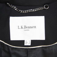L.K. Bennett giacca di lana in nero