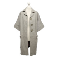 Hoss Intropia Jacke/Mantel aus Wolle in Grau