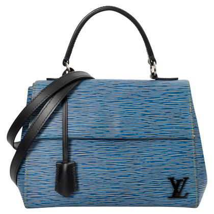 Louis Vuitton Handtas Leer in Blauw