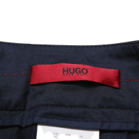 Hugo Boss Hose aus Baumwolle in Blau