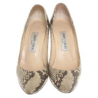 Jimmy Choo pumps reptile leather