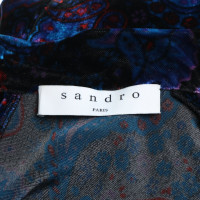 Sandro Velvet dress