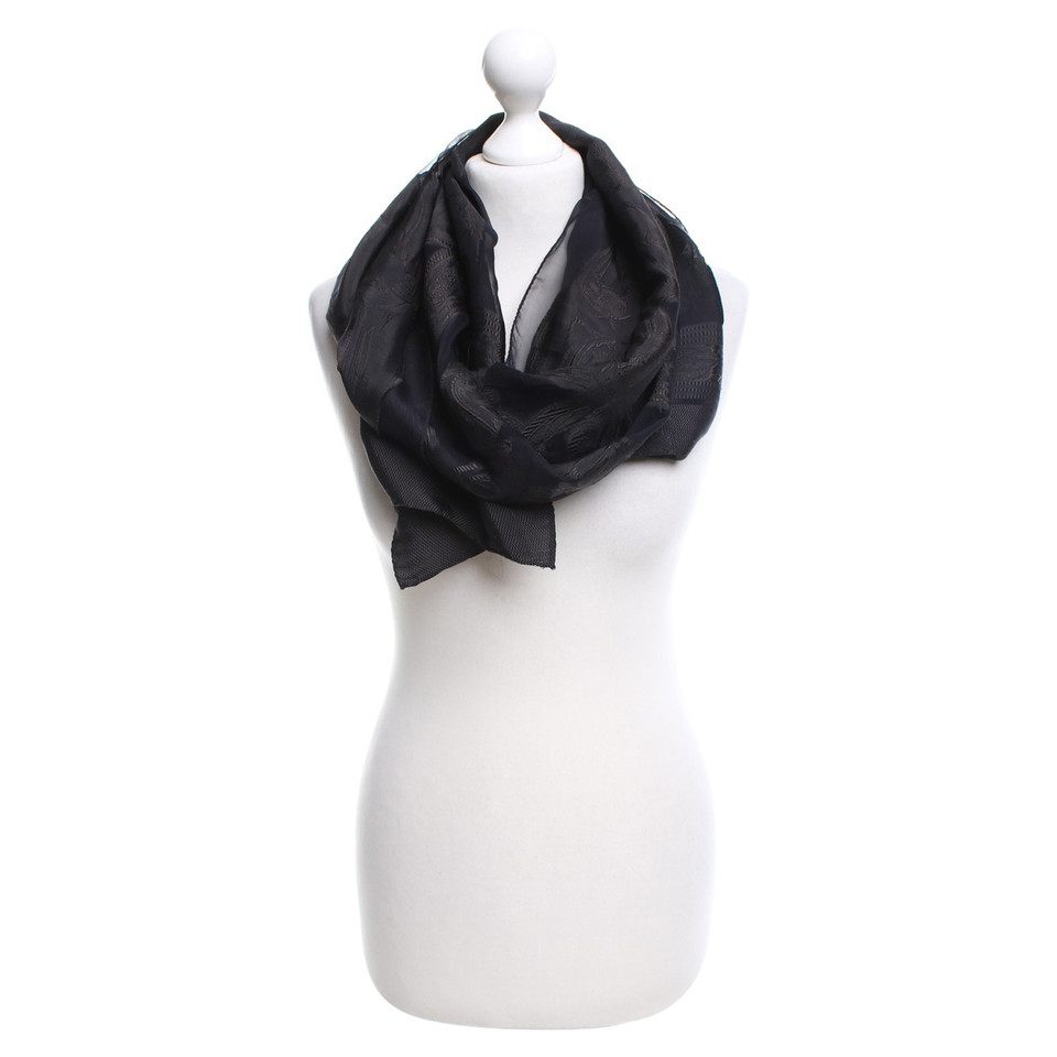 Joop! Foulard en soie en noir