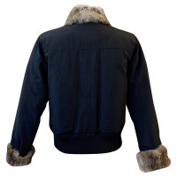 Woolrich Jacket/Coat Cotton in Black