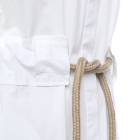 Erika Cavallini Kleid aus Baumwolle in Weiß
